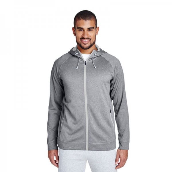 Team 365 Mens Excel Melange Performance Fleece Jacket